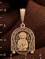 Образок из золота 585 пробы