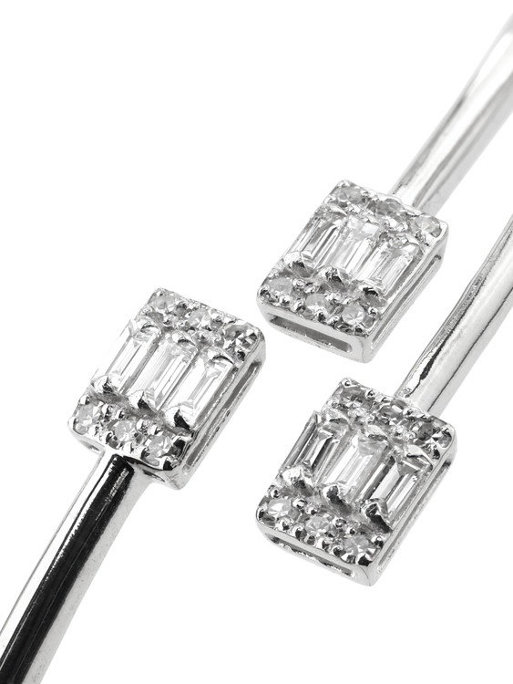 Браслет из белого золота c бриллиантами