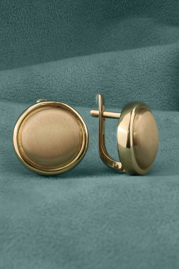 Серьги из золота