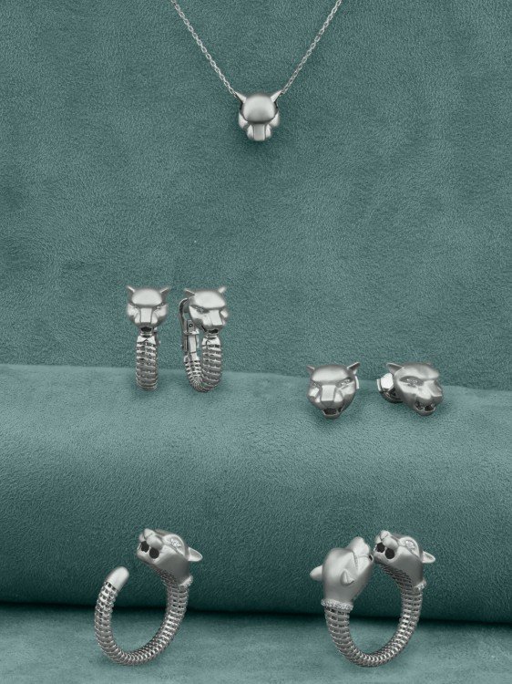 Кольцо из белого золота c бриллиантами