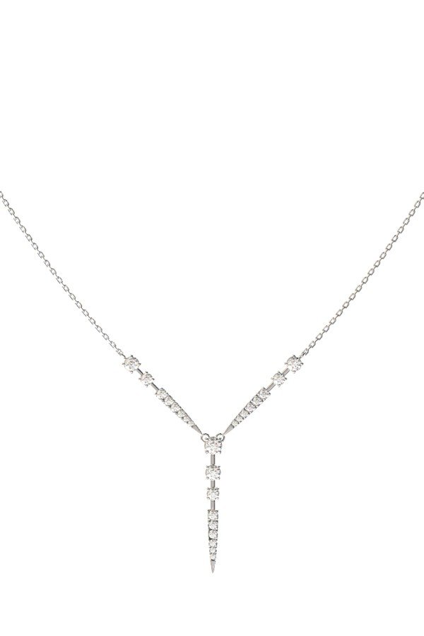 Колье из белого золота c бриллиантами