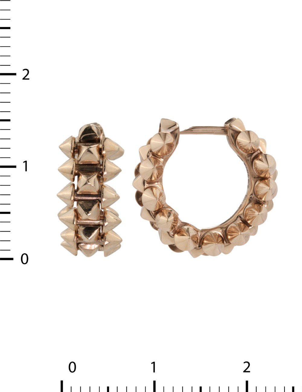 Серьги из золота 585 пробы