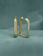 Серьги из лимонного золота 585 пробы