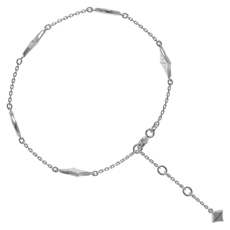 Браслет из белого золота c бриллиантами