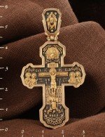 Крест из золота 585 пробы