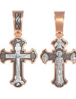 Крест из золота 585 пробы