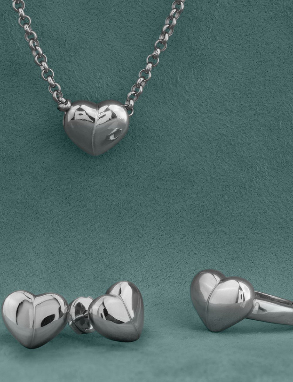 Серьги из белого золота 585 пробы
