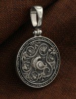 Образок из белого золота 585 пробы