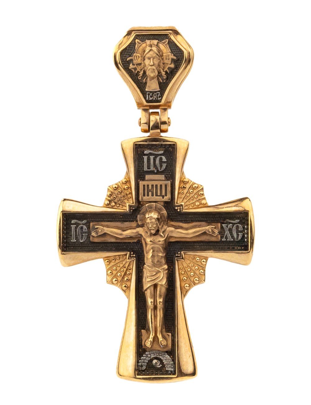 Крест из золота 585 пробы
