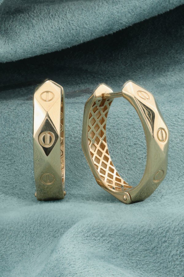 Серьги из золота 585 пробы