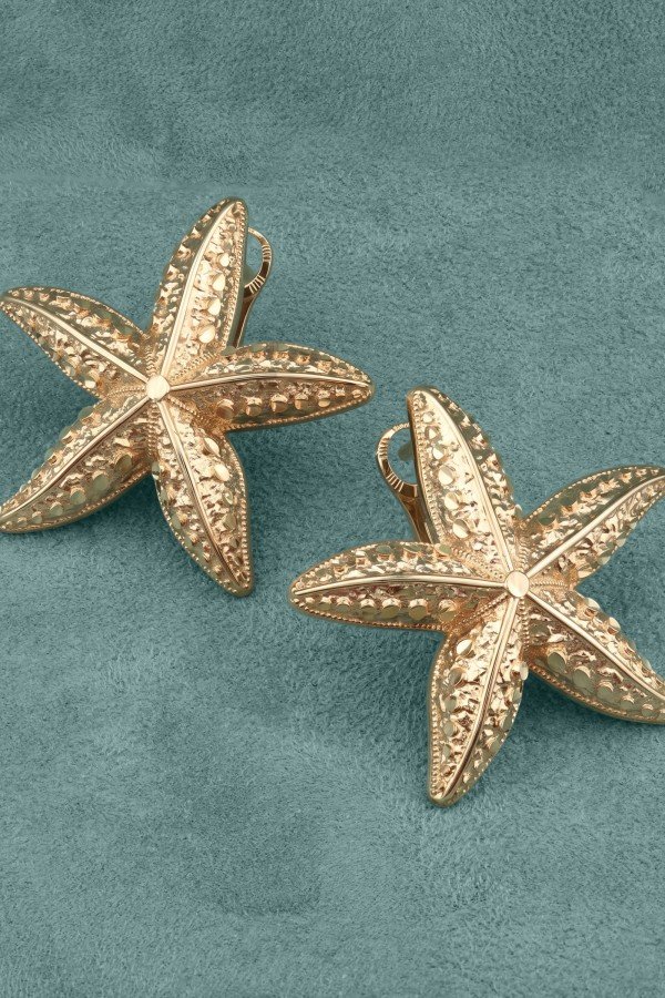 Серьги из золота 585 пробы