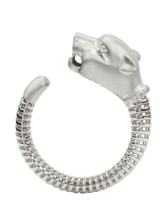 Кольцо из белого золота c бриллиантами