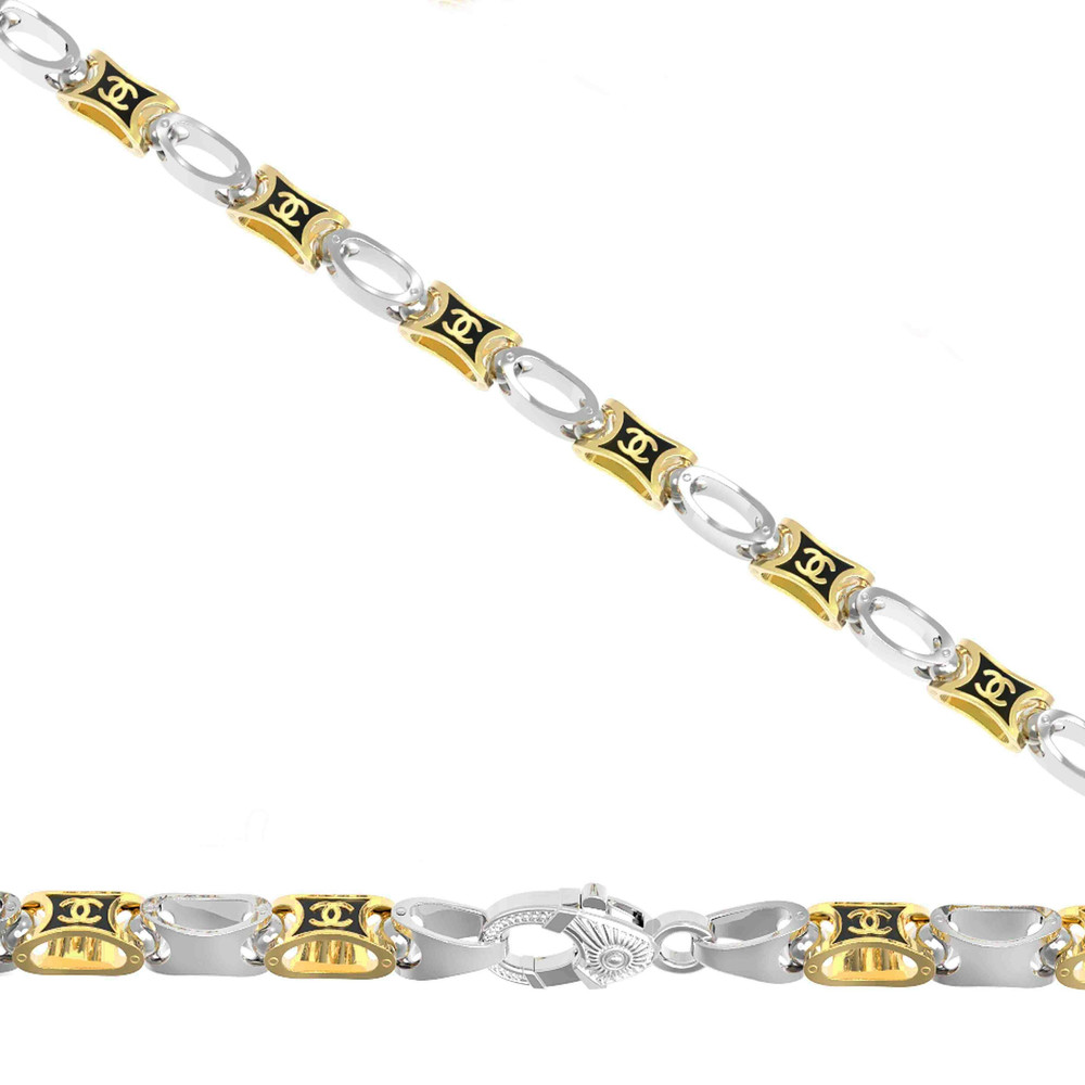 Цепь из лимонного золота