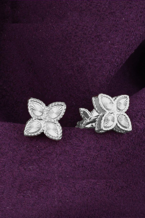 Серьги из белого золота 585 пробы