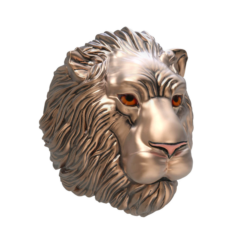 Кольцо из золота c эмаль