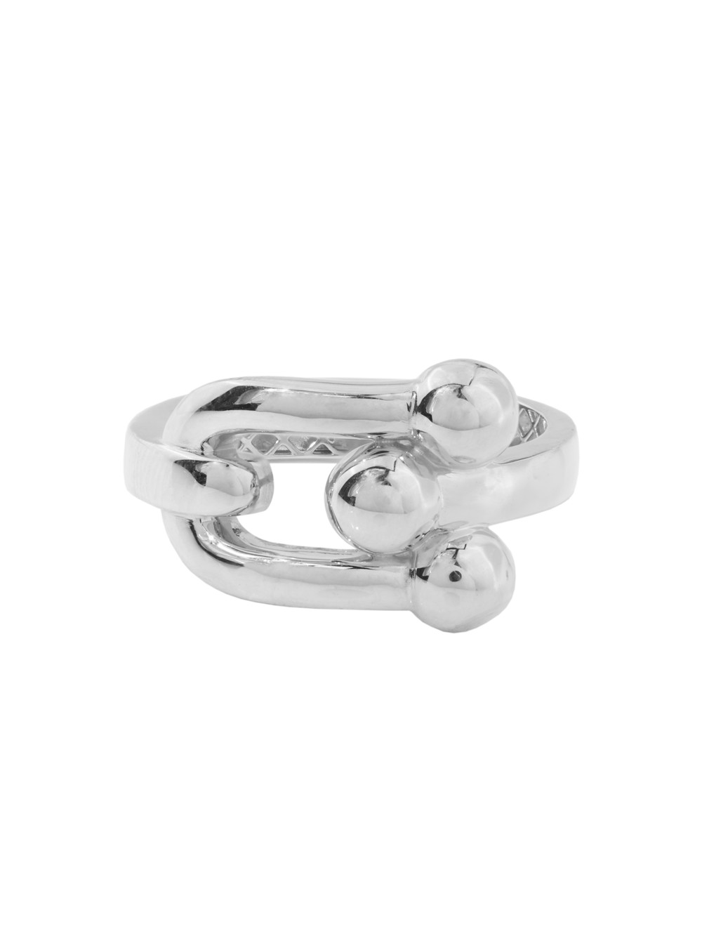 Кольцо из белого золота