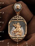 Образок из золота 585 пробы