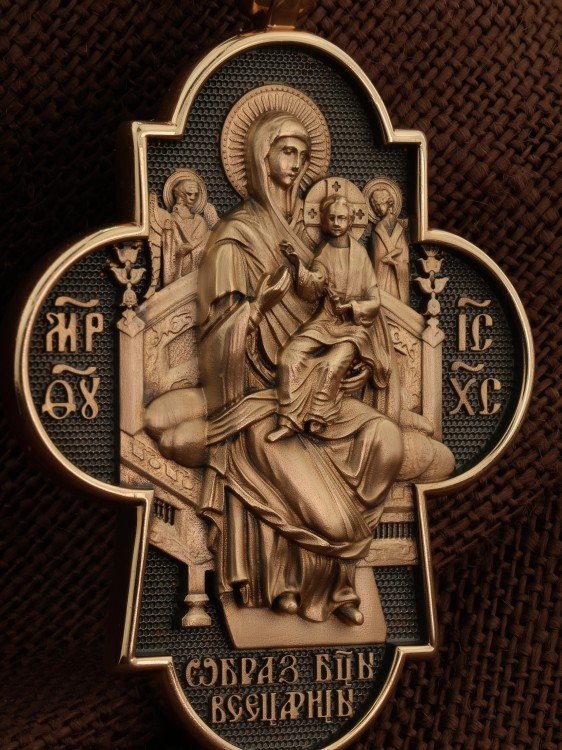 Крест из золота