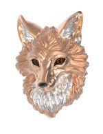 Подвеска из золота 585 пробы c эмалью