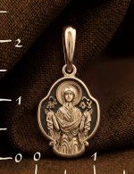 Образок из золота 585 пробы