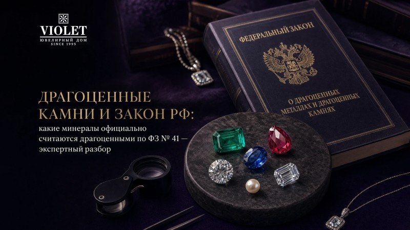 Драгоценные камни и закон РФ: какие минералы официально считаются драгоценными по ФЗ № 41 - экспертный разбор