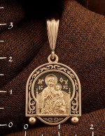 Образок из золота 585 пробы