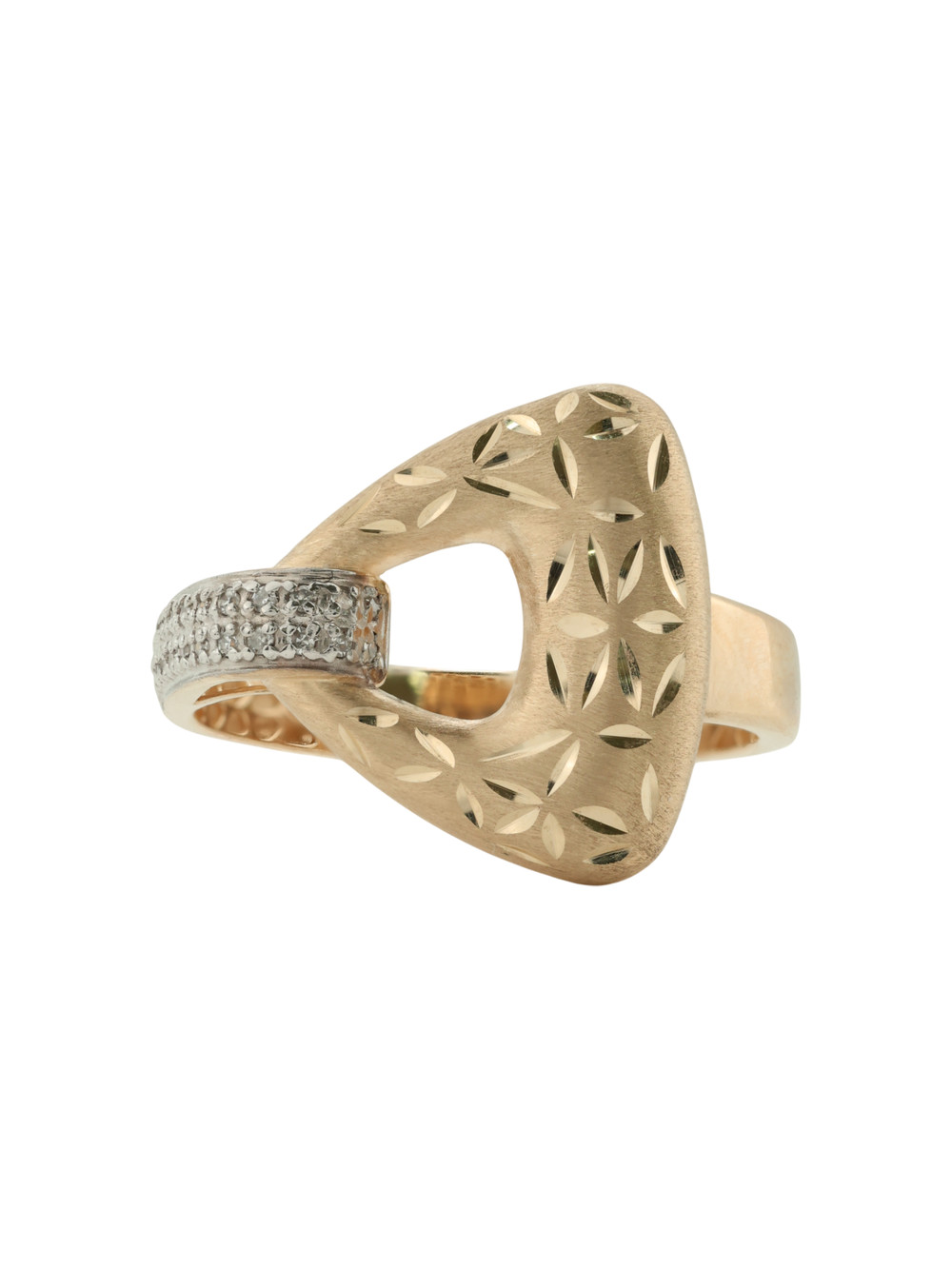 Кольцо из золота c бриллиантами