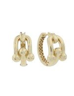 Серьги из лимонного золота 585 пробы