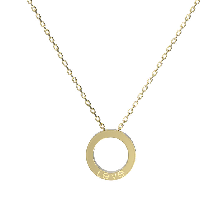 Колье из лимонного золота c бриллиантами