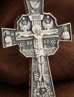 Крест из серебра 925 пробы
