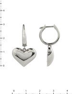 Серьги из белого золота 585 пробы