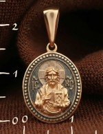 Образок из золота 585 пробы