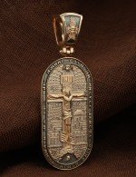 Образок из золота 585 пробы