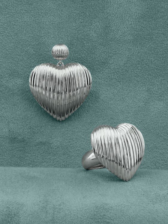 Подвеска из белого золота