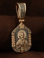 Образок из золота 585 пробы