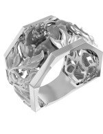 Кольцо из белого золота 585 пробы
