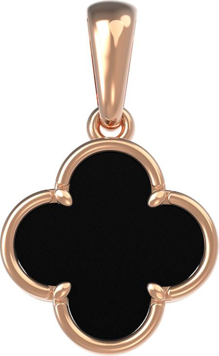 Подвеска из золота c ониксом