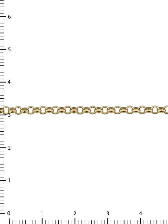 Цепь из лимонного золота