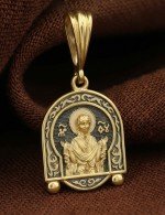Образок из лимонного золота 585 пробы