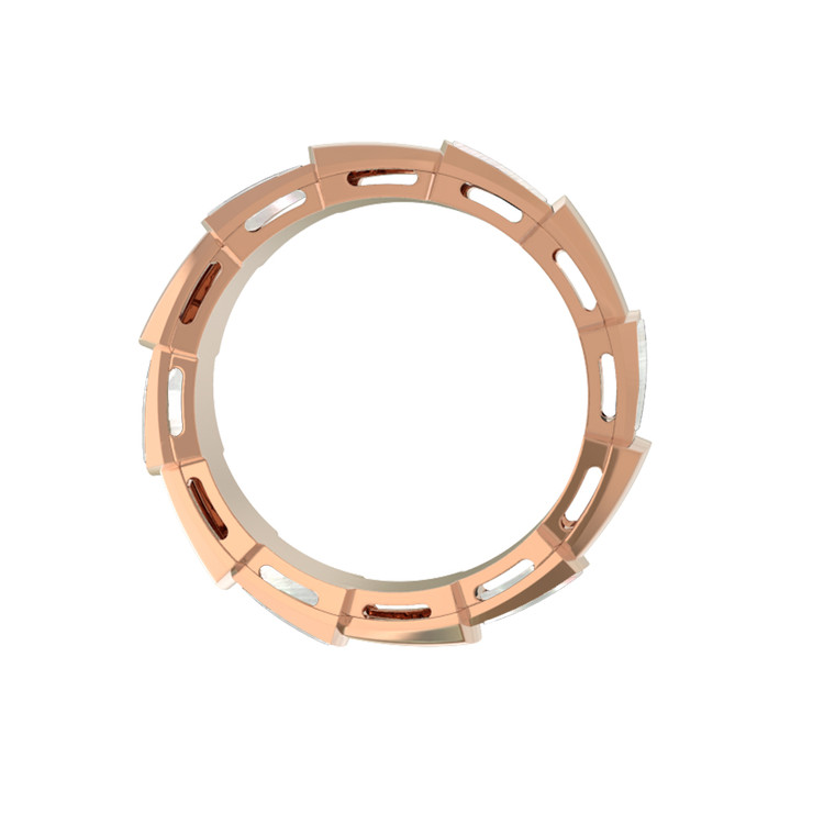 Кольцо из золота c перламутром